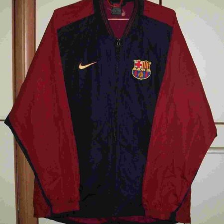 FC Barcelona Football Soccer Training Jacket – Nike Vintage